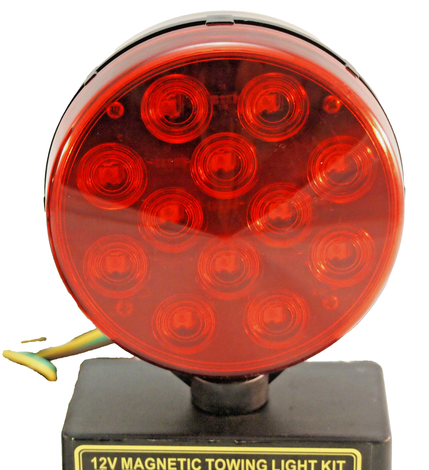 12V LED Magnetic Towing Trailer Light Kit 24 LEDS Multi-Function DOT HTLLM-008