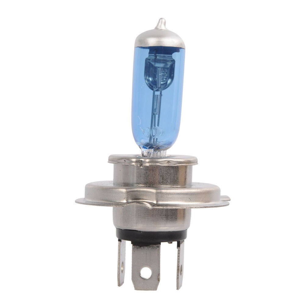 2x H4/9003/HB2 Halogen 60/55W 12V Low/High Beam Car Headlight Bulb White Glass