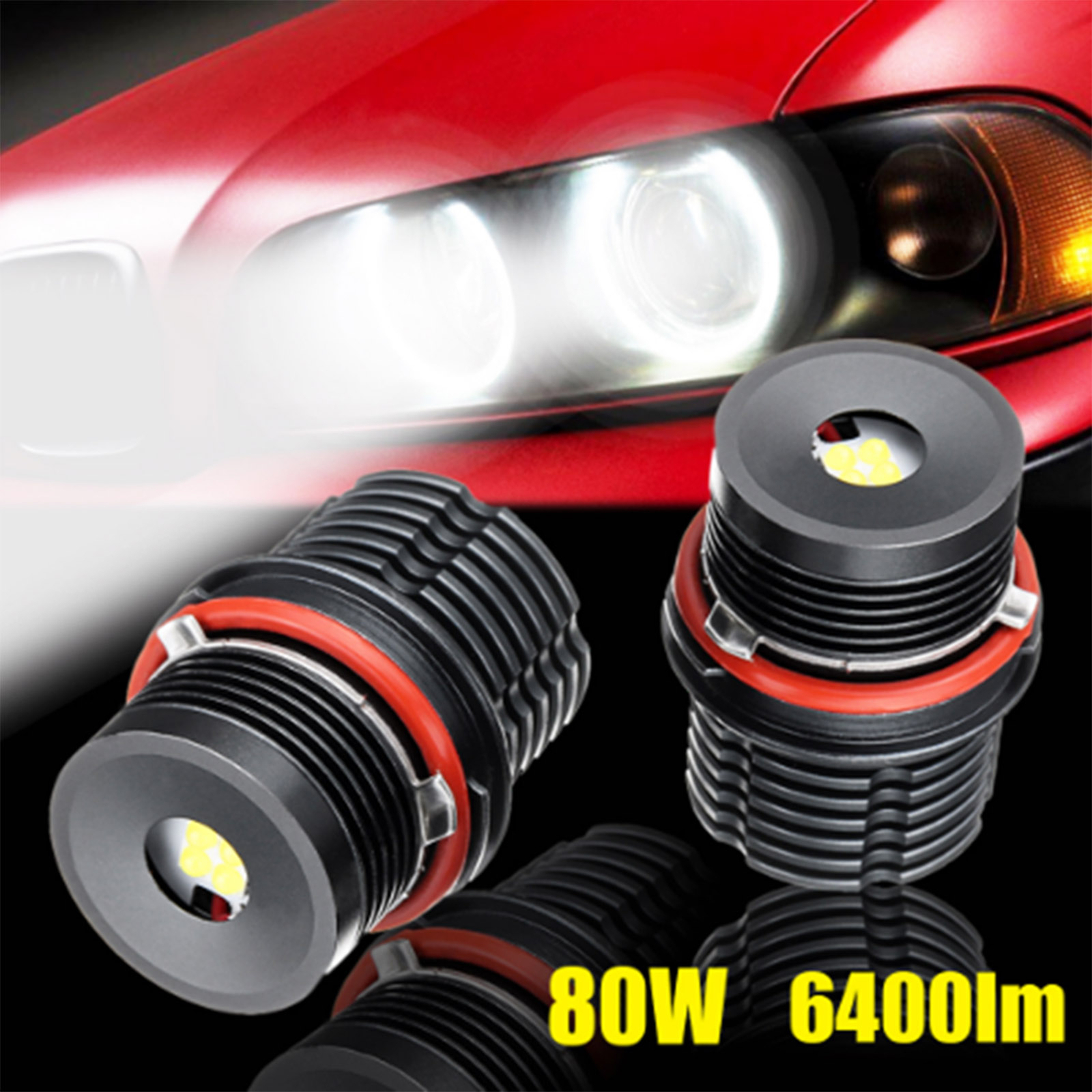 High White 6500K 40W/pcs Angel Eyes Halo Marker Z7M1