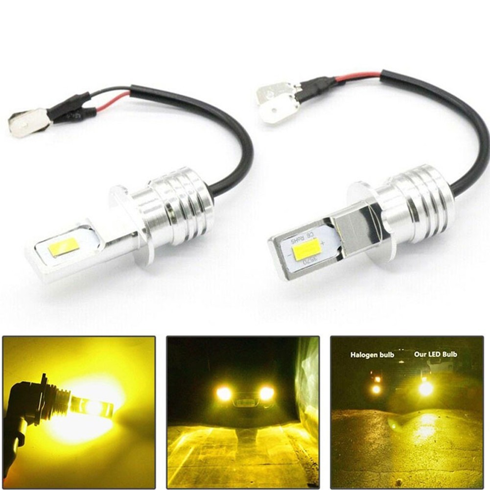 Fog Light Bulb Fog Lamp Car Lights 12V-24V DC 2000LM 360 Degrees 50000H