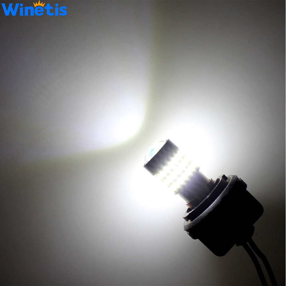 2 Extra Brite White LED Bulbs Riding Lawn Mower Headlight Conversion Replacement