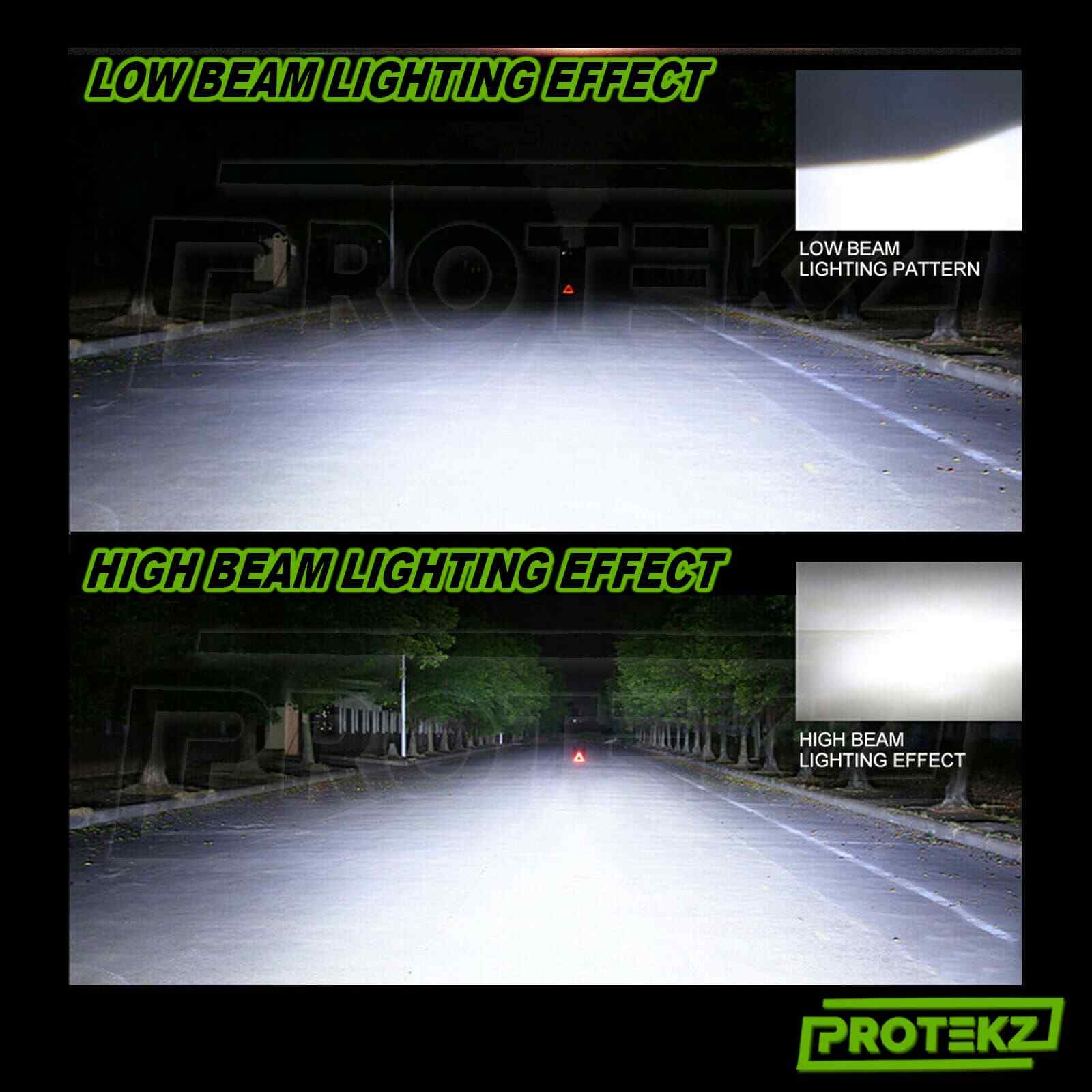 9005 Hb3 + H11 Combo Protekz LED Light Bulb Conversion Kit 100W 30000LM 6000K