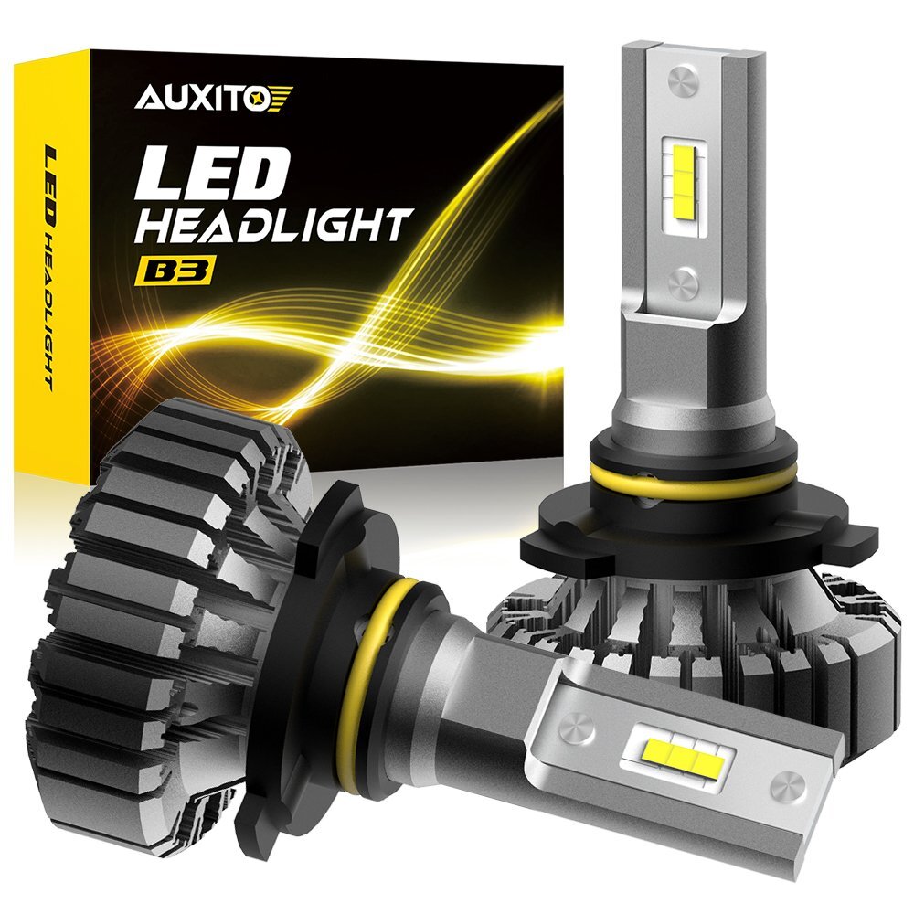AUXITO 9006 LED Headlight Kit High Low Beam Bulb Super Bright 6500K White Bulbs