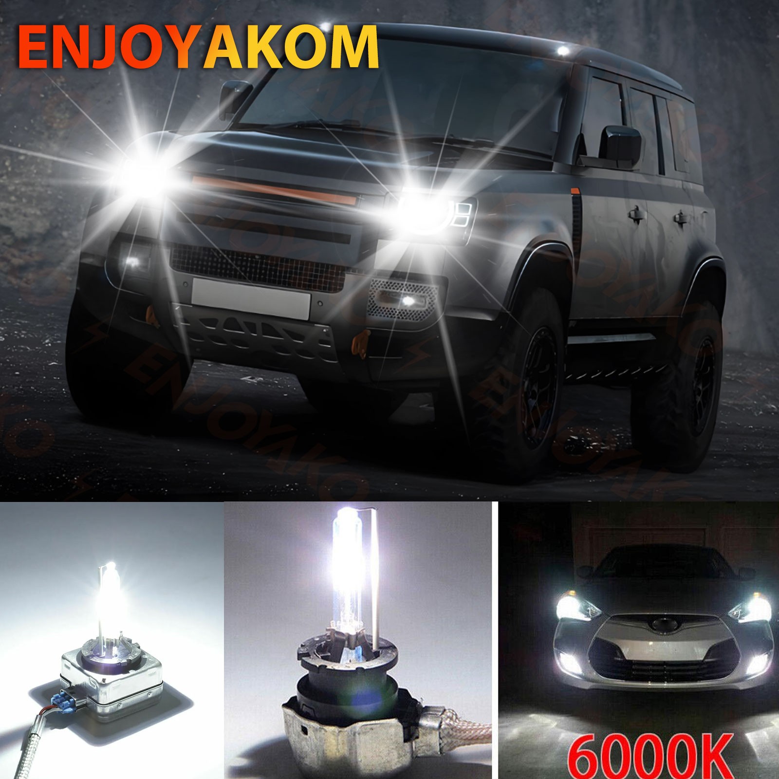 For Infiniti FX35 2003-2005 LED Headlight Fog Light Combo Bulbs Bright White HID