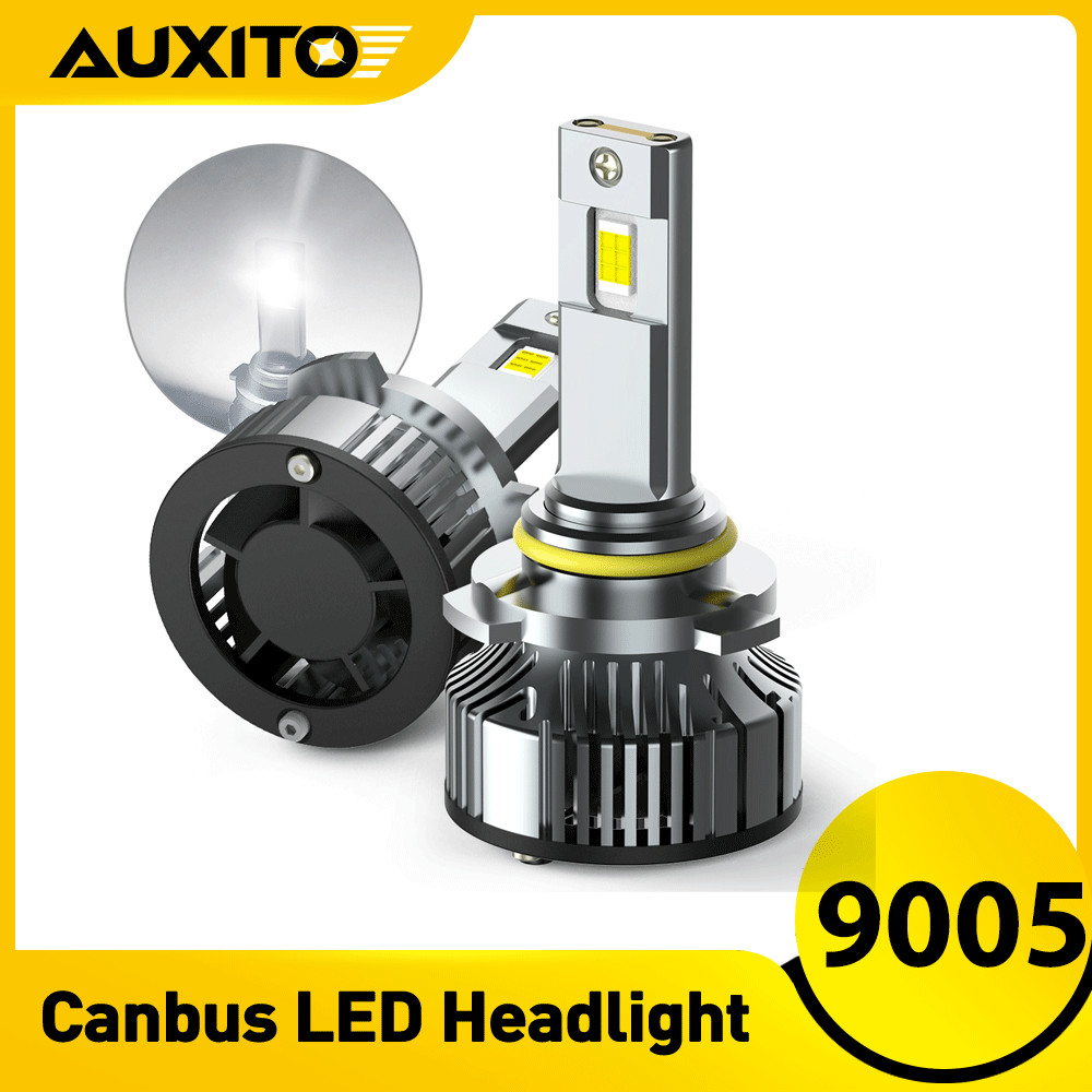 9005 Front LED Headlight Super Bright Bulbs Kit White 40000LM High/Low Beam HB3