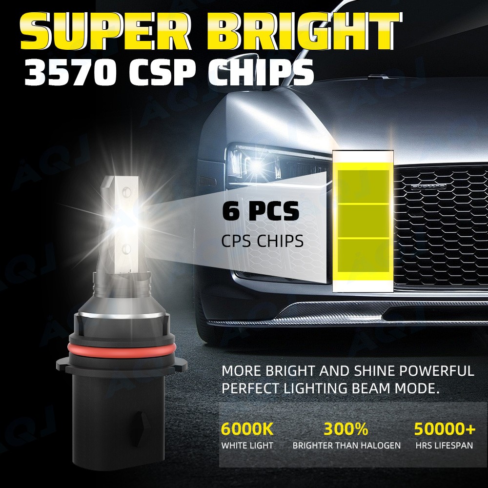For Pontiac Montana 2000-2005 6000K 4x LED Headlight High/Low Fog Light Bulbs