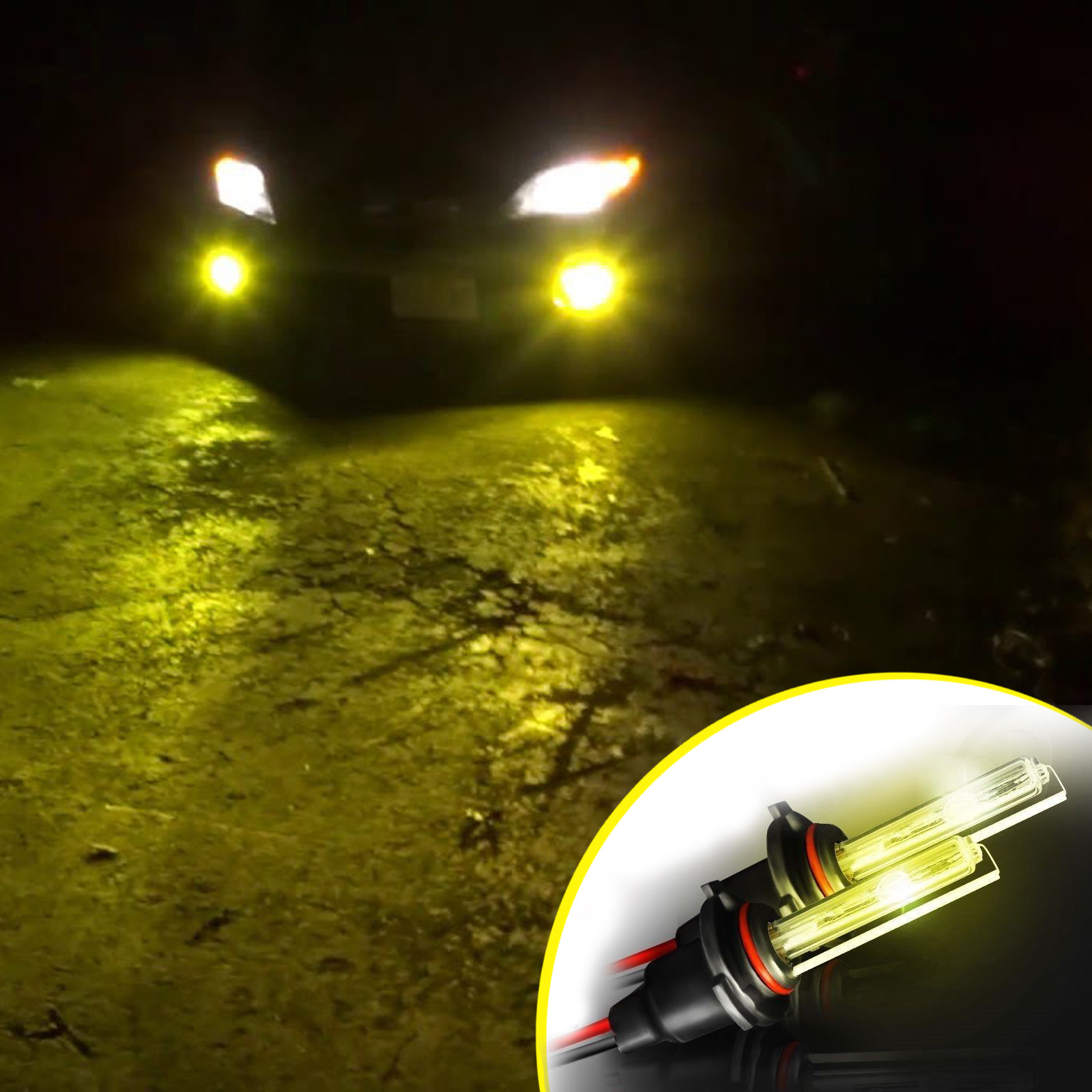 HID Kit Xenon Light Xentec Headlight Fog light Bulbs H11 H4 H7 9006 H13 05
