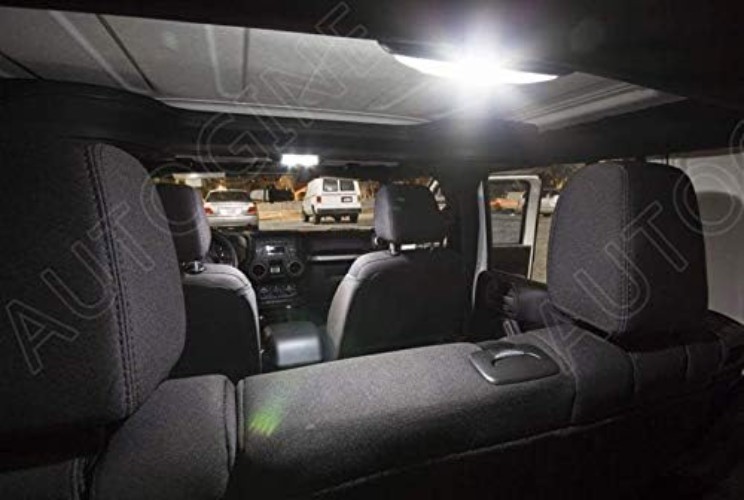 7 Piece Jeep Wrangler Interior LED Lights Kit – 40,000 Hour Lifetime Assurance!