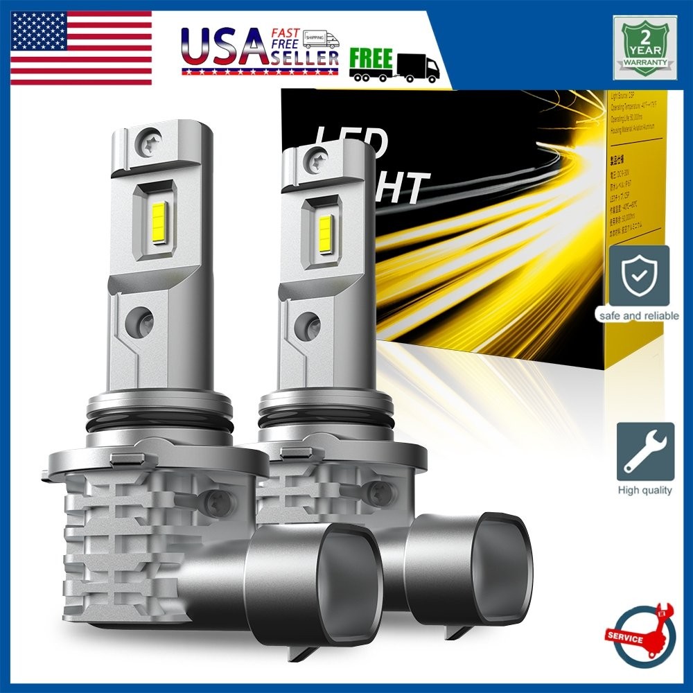 AUXITO 9006 Headlight LED Kit Low High Beam HB4 Kits 6500K 720W White 1/2set