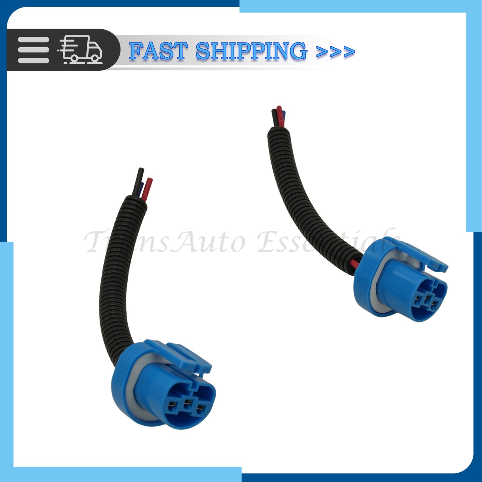 Wire Pigtail Female P 9007 HB5 Plug Connector Head Light Harness Bulb Socket US
