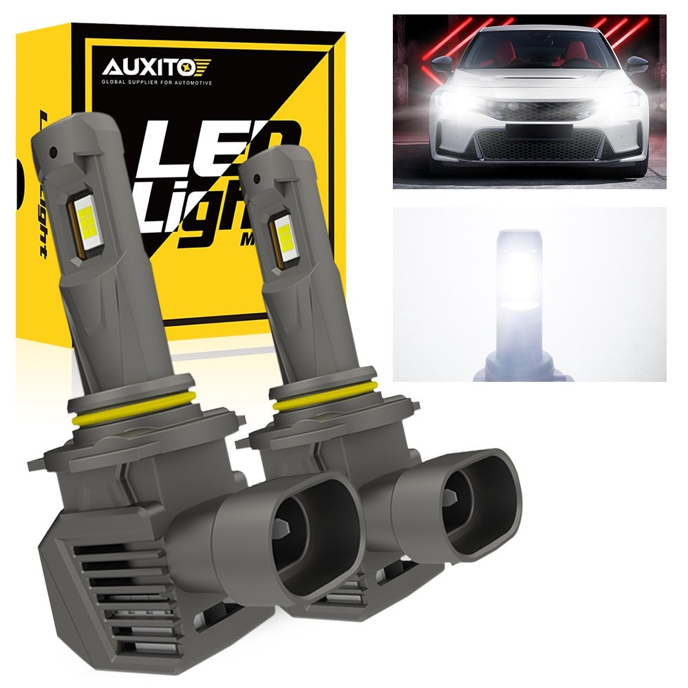 AUXITO 9012/HIR2 LED Light Bulbs Super Bright Hi/Lo Beam 6500K White 120W