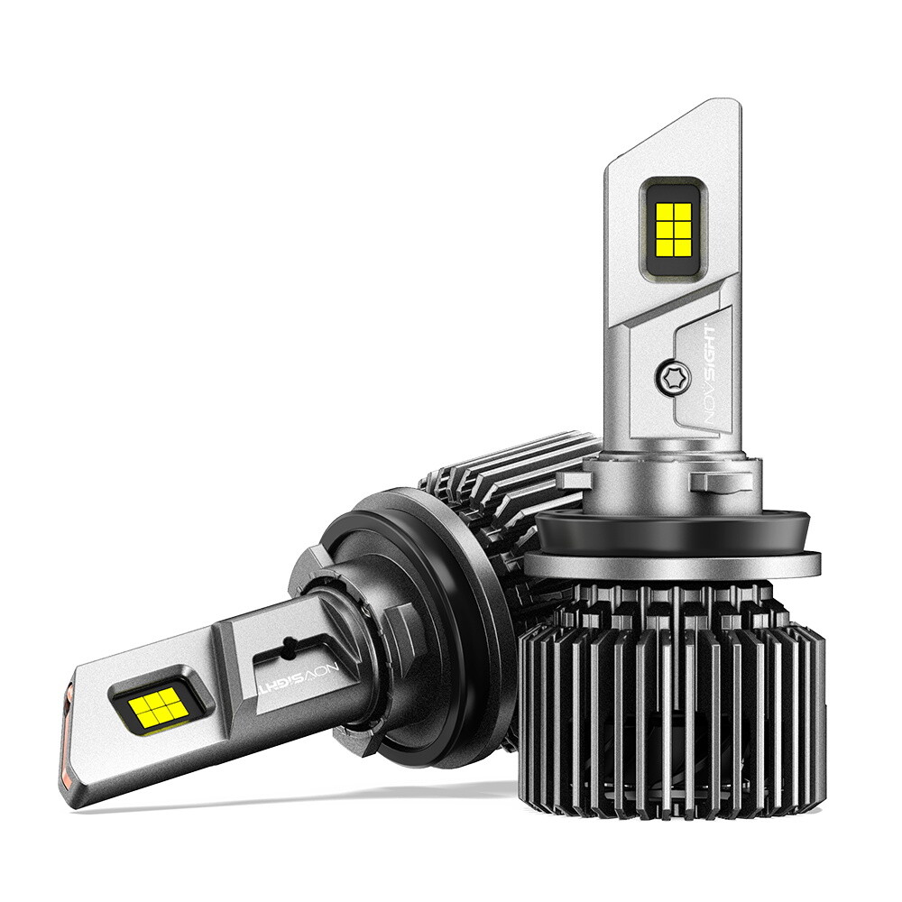 NOVSIGHT H11 LED Bulbs Headlight Low Beam Super Bright 22000LM 6500K White Lamp