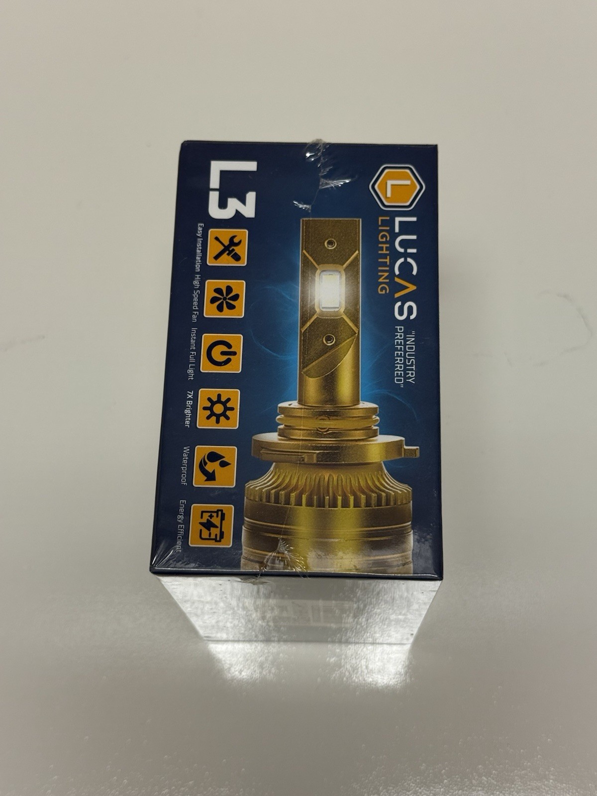 NEW SEALED Lucas Lighting L3 Series H11/H9/H8 600K 160W 16000LM Ford Dodge Chevy