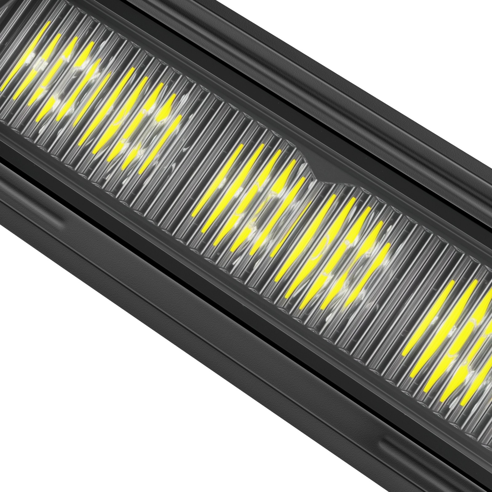 2Pcs 8″ 120W Cree LED Pods Light Bar Slim Flush Mount Flood Driving Off Road 4WD