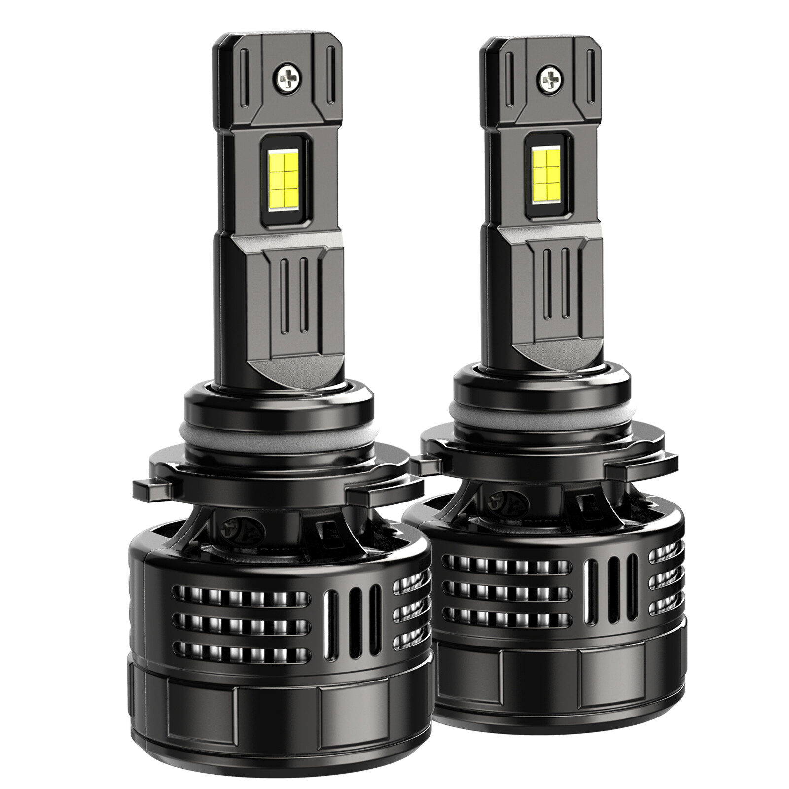 Bevinsee 9005 HB3 LED Headlight Bulbs Hi/Low Beam Light 40000LM 150W High Power