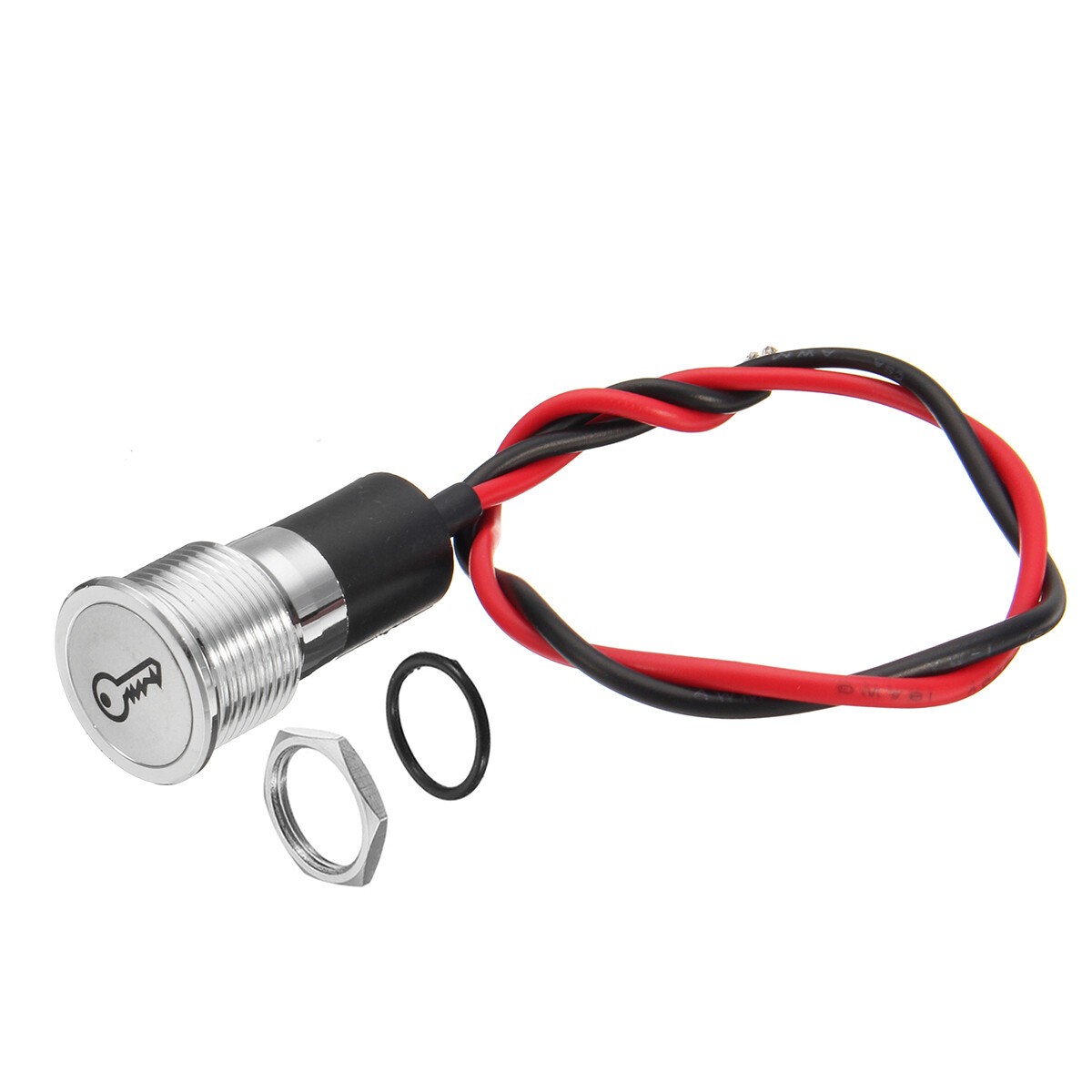 Car Boat 12-36V 12mm LED Indicator Light Dashboard Panel Warning Pilot Lamp