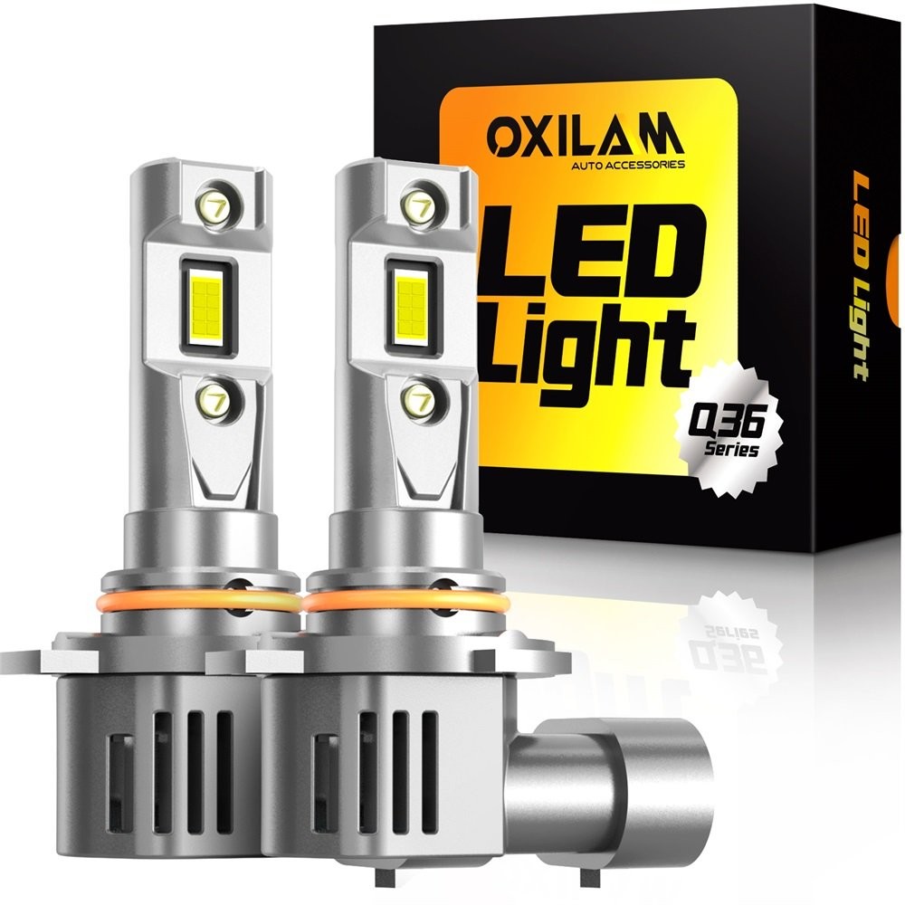 White 6500K 9012 HIR2 LED Headlight Bulbs Ultra Bright High Low Beam 100W 2-10X