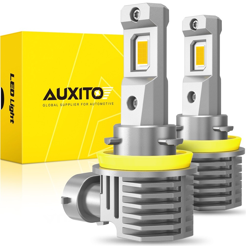 H11 H8 LED Bulbs 6000K Golden Yellow Super Bright Fog Light DRL Light High Power
