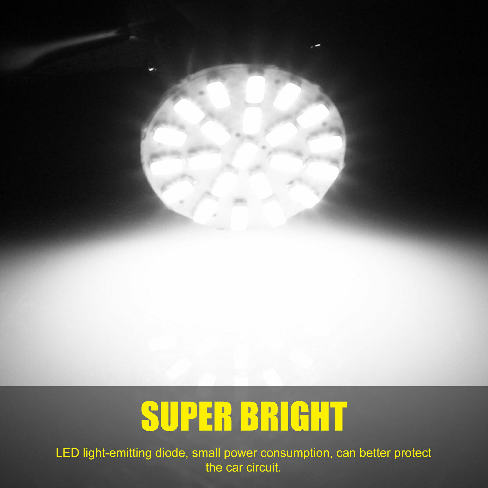 10x 1156 Interior LED Bulbs For 2008-17 Freightliner Cascadia Sleeper Cab Light