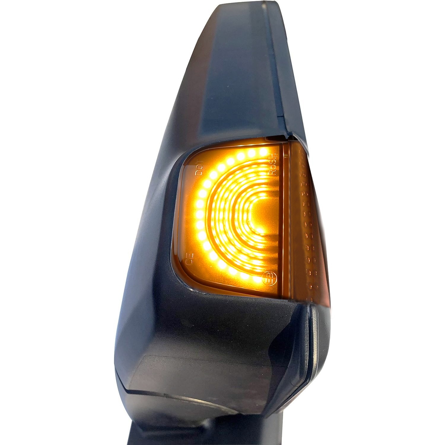 Smoke Lens Amber Full LED Side Mirror Turn Signal Lamp For 2018-up Sprinter Van