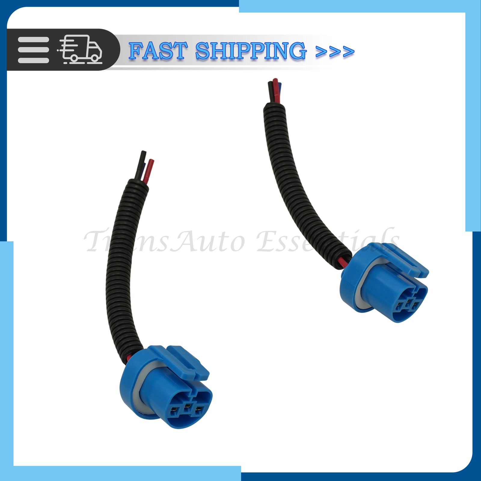 Wire Pigtail Female P 9007 HB5 Plug Connector Head Light Harness Bulb Socket US