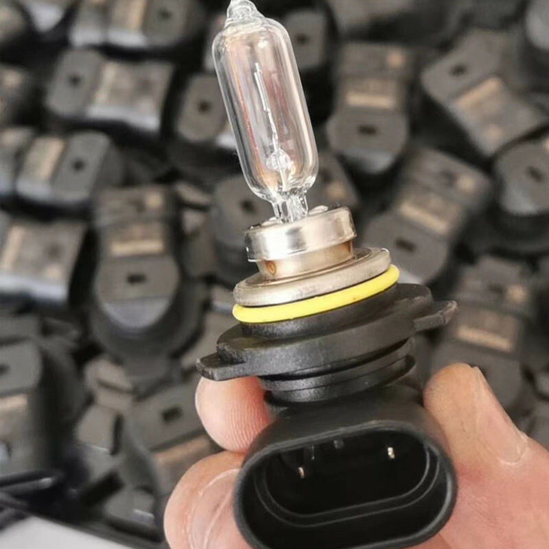 2PCS 9012 Car Halogen White Headlight Bulbs 12V 55W Long Life High Performance