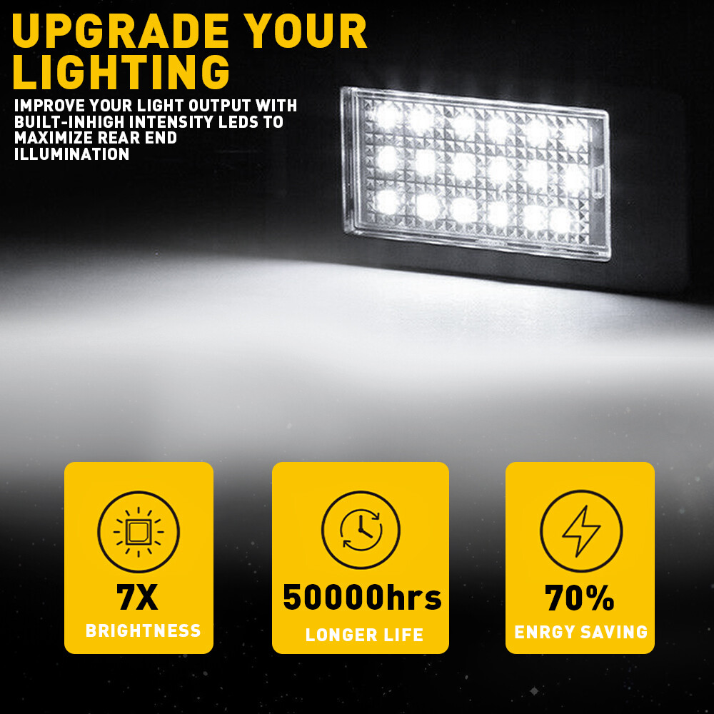 LED License Plate Light White for Cadillac ATS Escalade | Escalade ESV 2015-2020