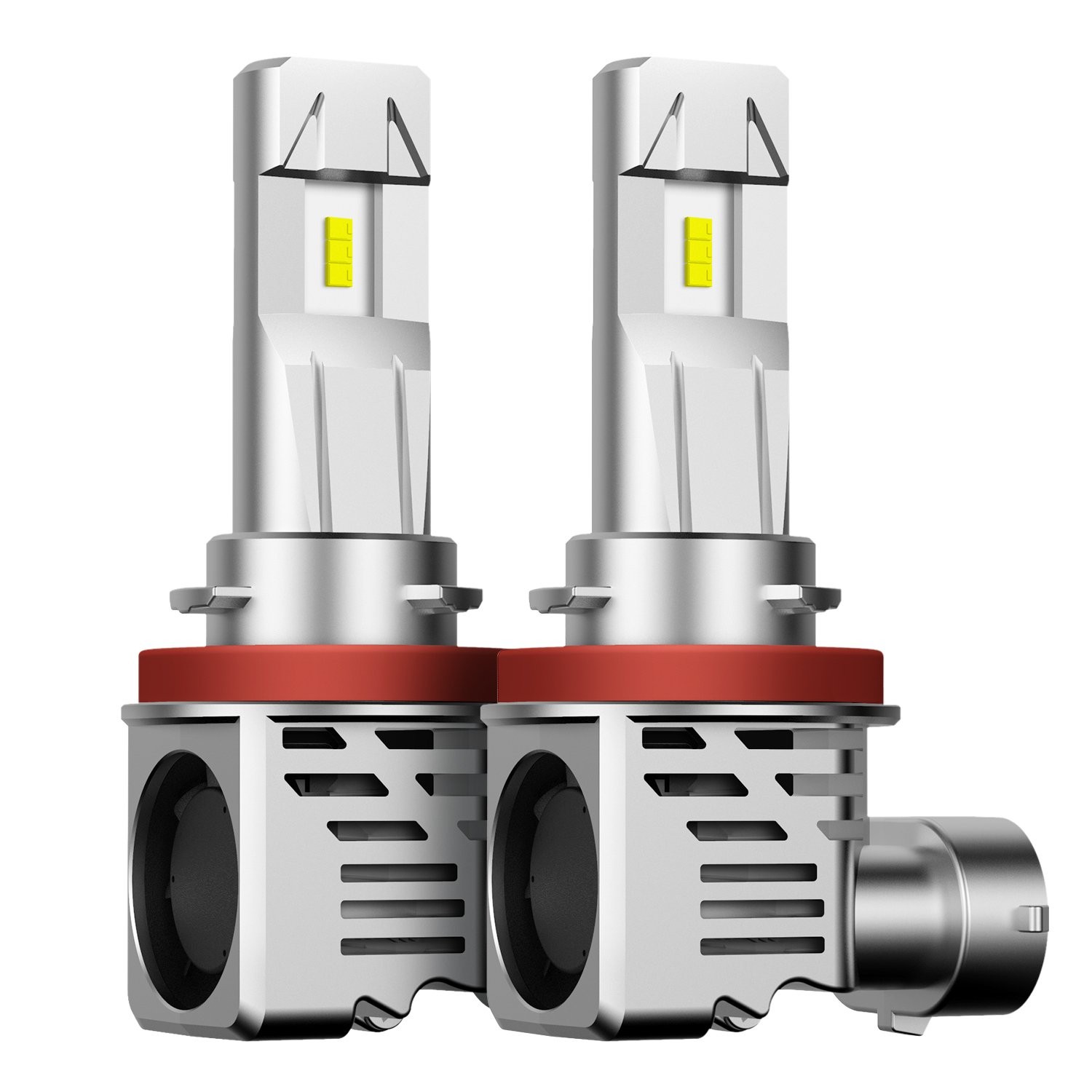 Auxito LED Headlight H11 Low Beam Bulb Canbus Kit 30000LM 6500K Ultra Bright 2PC