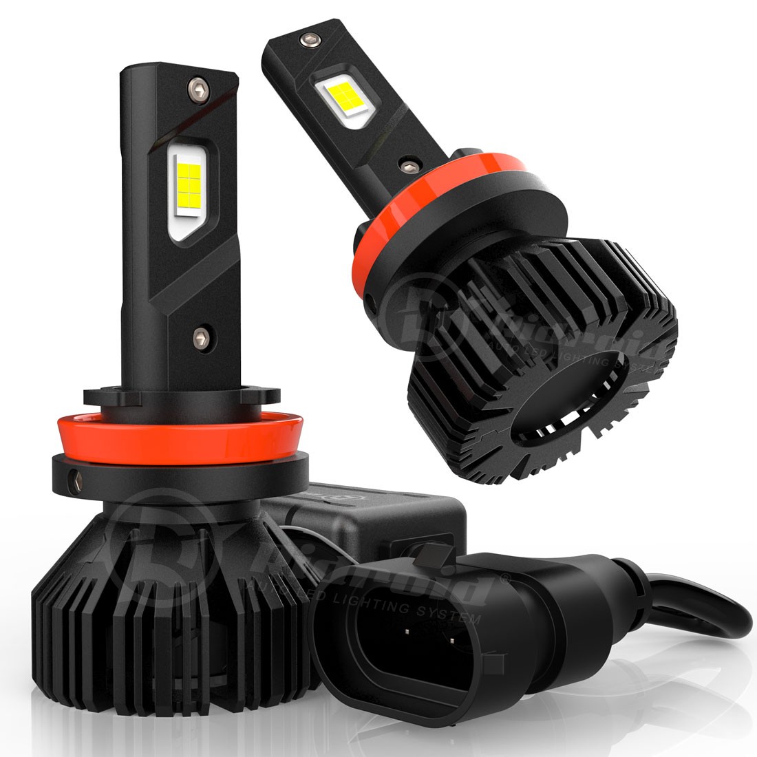 4x 9005+H11 LED Headlight Combo High Low Beam Bulbs Kit Super White Bright 6500K