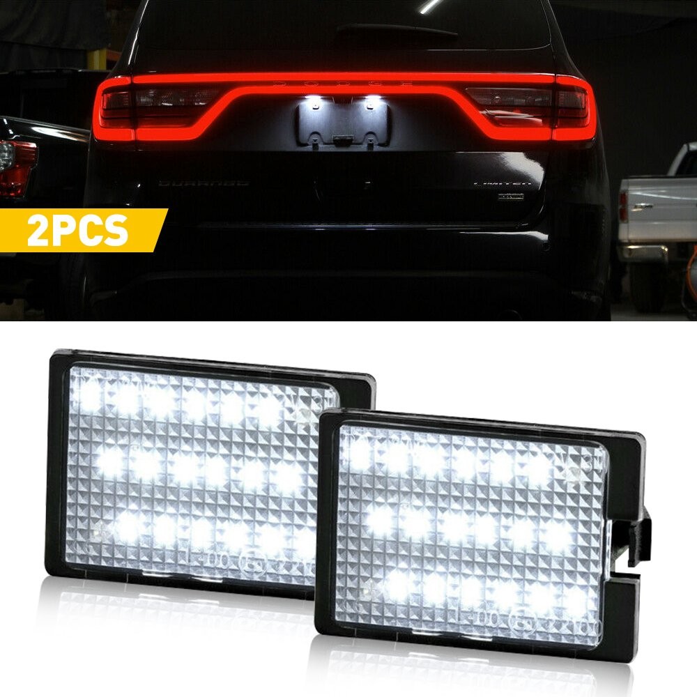 2x LED License Plate Light Lamp SET „SUPER BRIGHT“ For 2014-2021 Dodge Durango