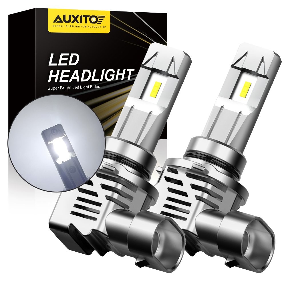 9005 + 9006 LED White Headlight Bulbs Combo Kit High Low Beam 60000LM CANbus XH