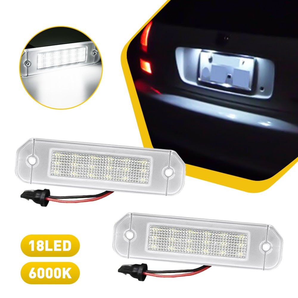 LED License Plate Lamp for 92-00 Civic Honda 2 Door Coupe Rear Tag Light EOJ