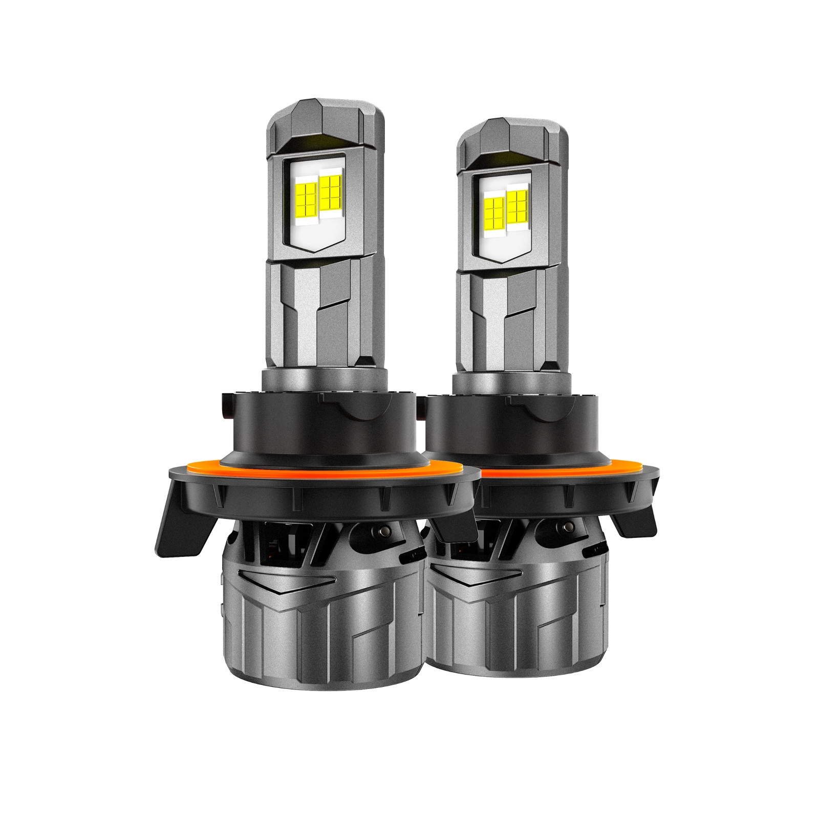AUXBEAM LED Headlight Bulbs H13 9008 for Ford F-150 04-2014 High Low Beam 6000K