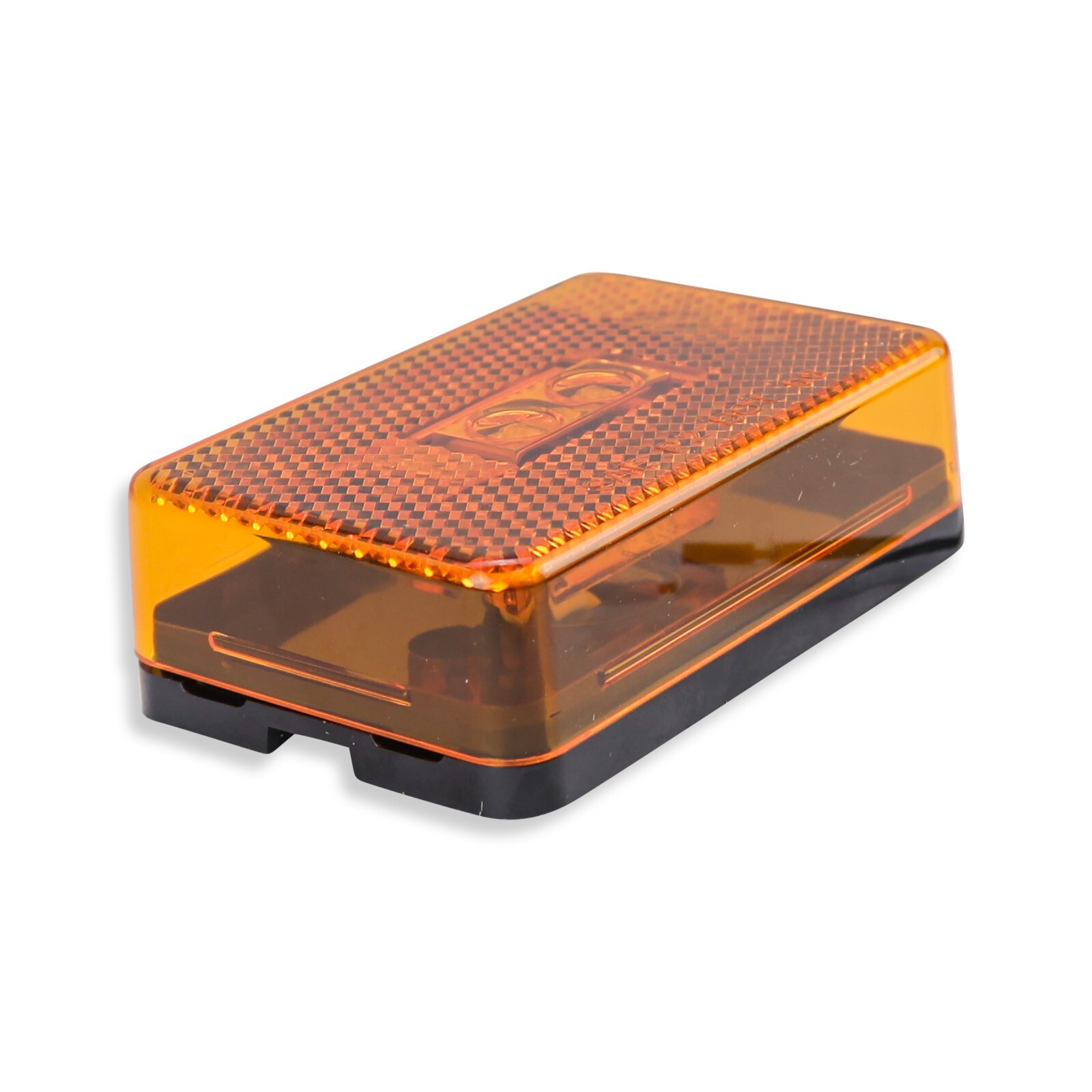 4 Pc Amber Trailer Side marker lights 3″ Thin line Trailer Truck 2 Led