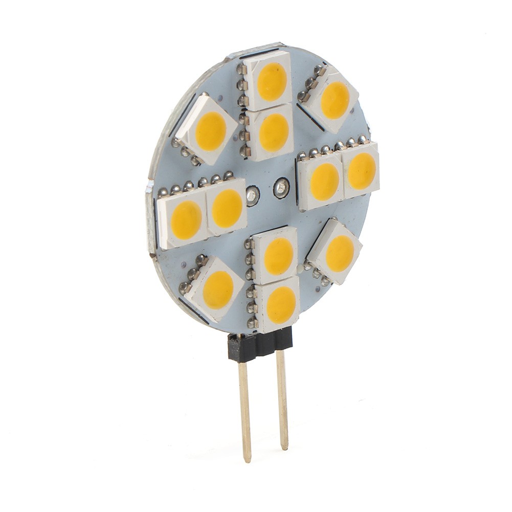 Indoor Car RV Landscape G4 Socket 5050 SMD 12 Bulb Lamp Round Bulb