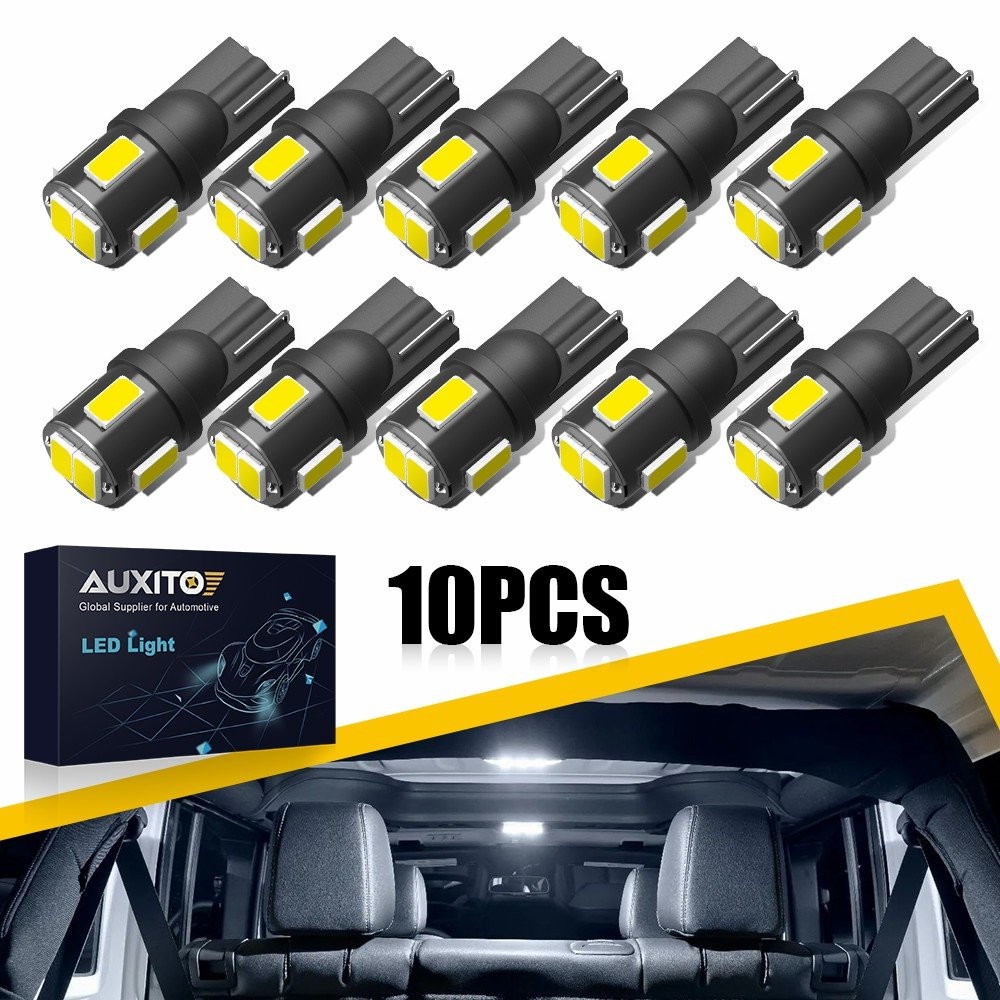 9006 9005 LED Headlight Bulbs Kit 6500K Super White 120000LM High/Low Beam