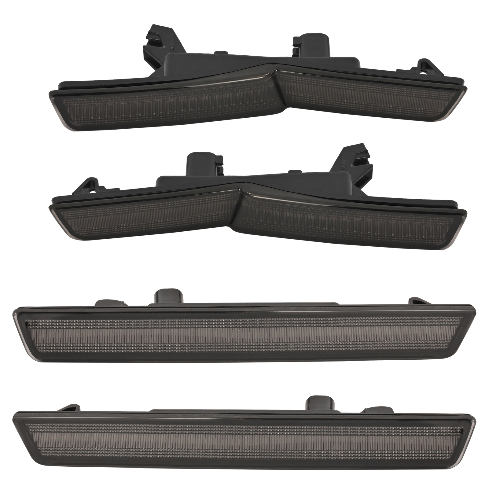 For Dodge Challenger SRT Widebody 18-22 Front&Rear Smoked LED Side Marker Light