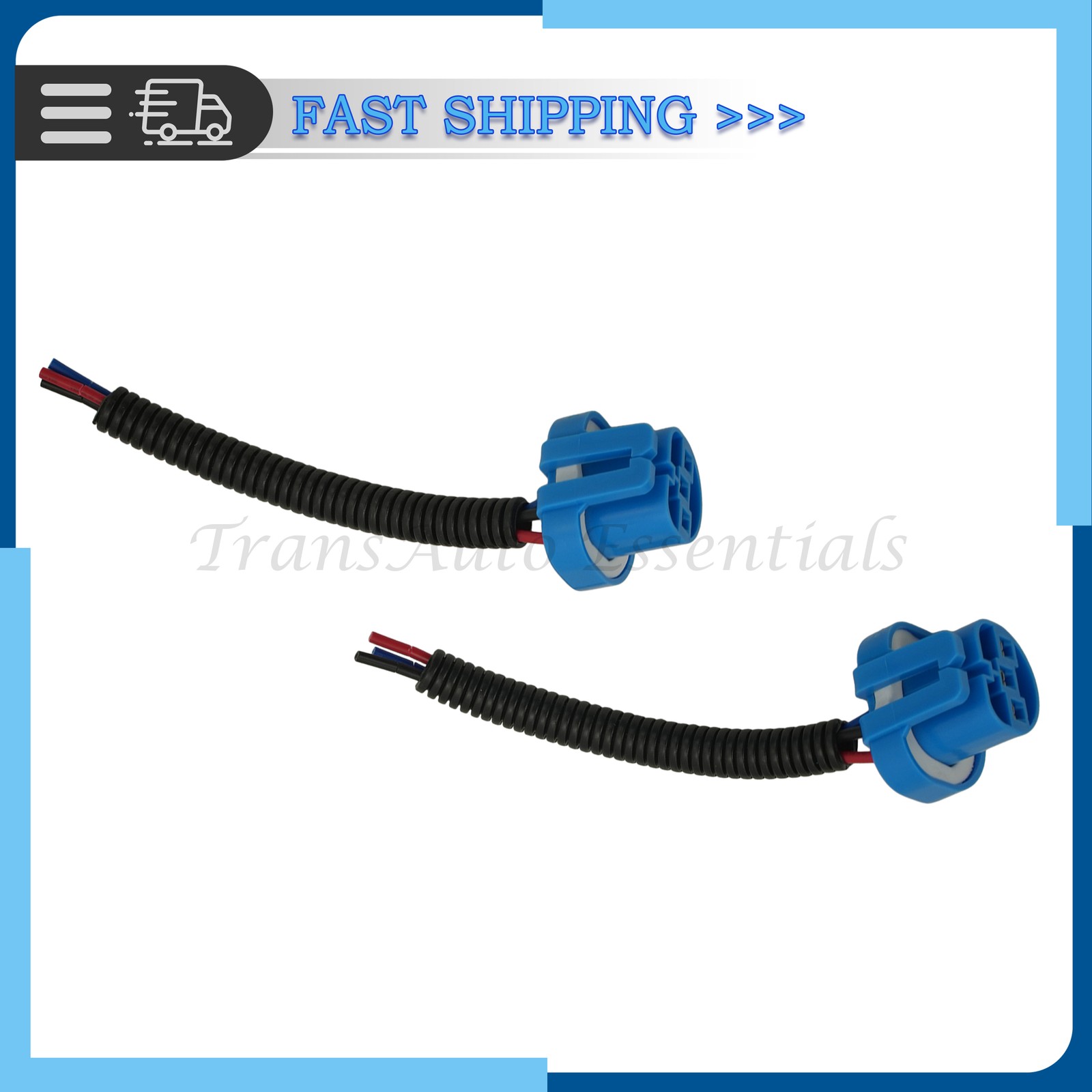 Wire Pigtail Female P 9007 HB5 Plug Connector Head Light Harness Bulb Socket US