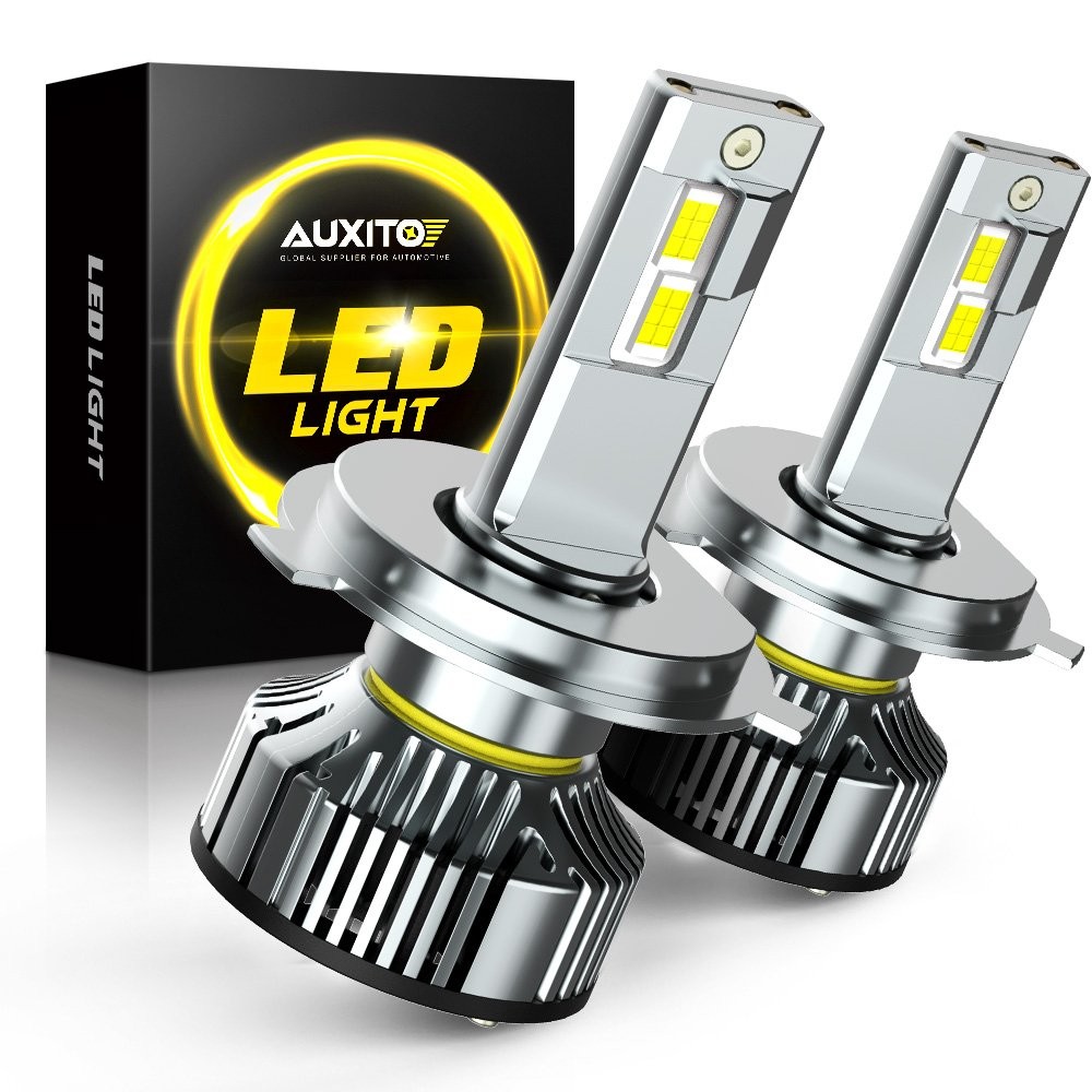 2X AUXITO H4 9003 HB2 24000LM LED Headlight High Low Beam 6500K Bulbs Y19 EXC
