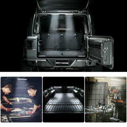 4Pcs 48 LED RV Interior Light Trailer Boat Lamp Ceiling for Van Cargo Camper 12V