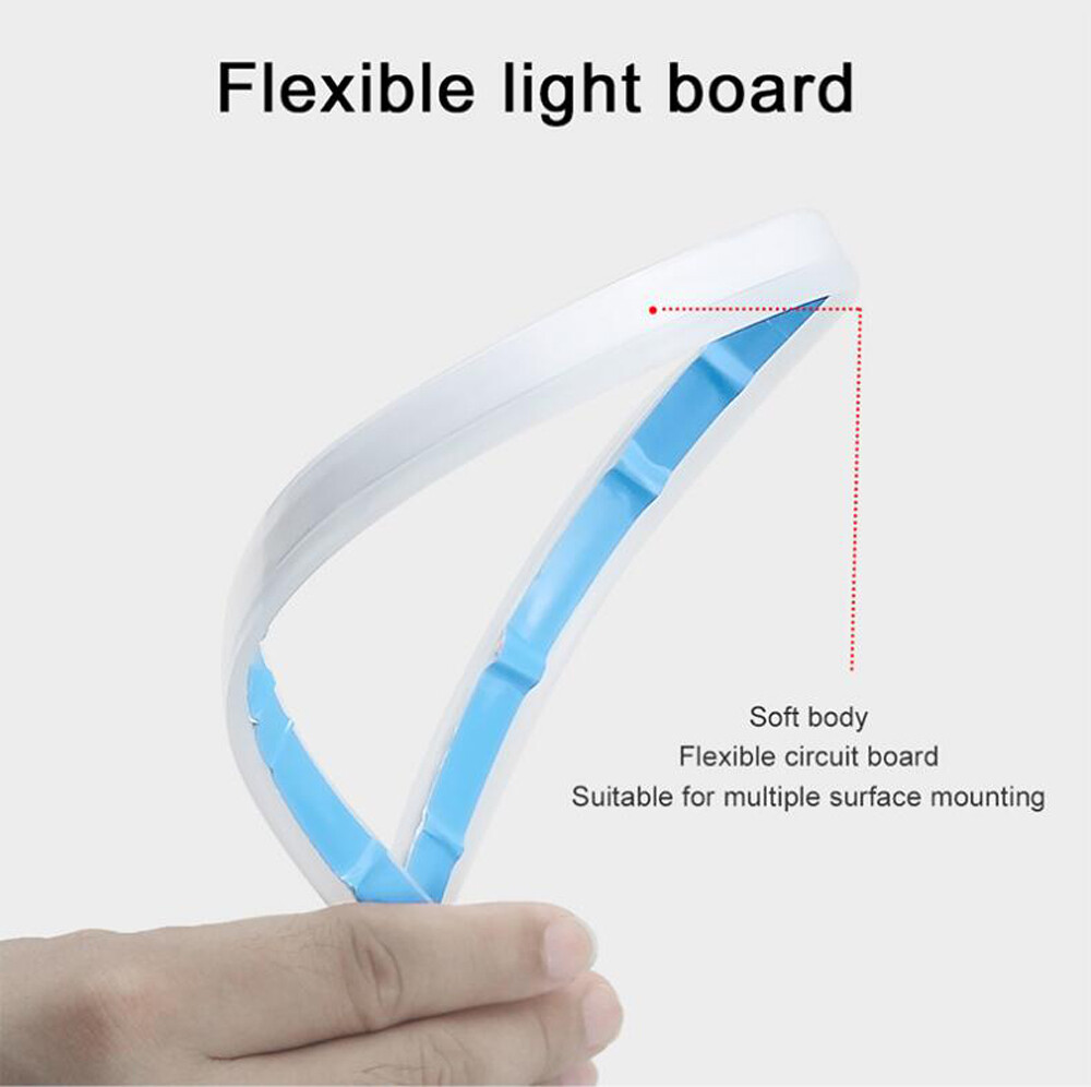BT RGB Charm Dynamic Dream Color 24″ Strip Flow Chase Indicator Tube for SEAT