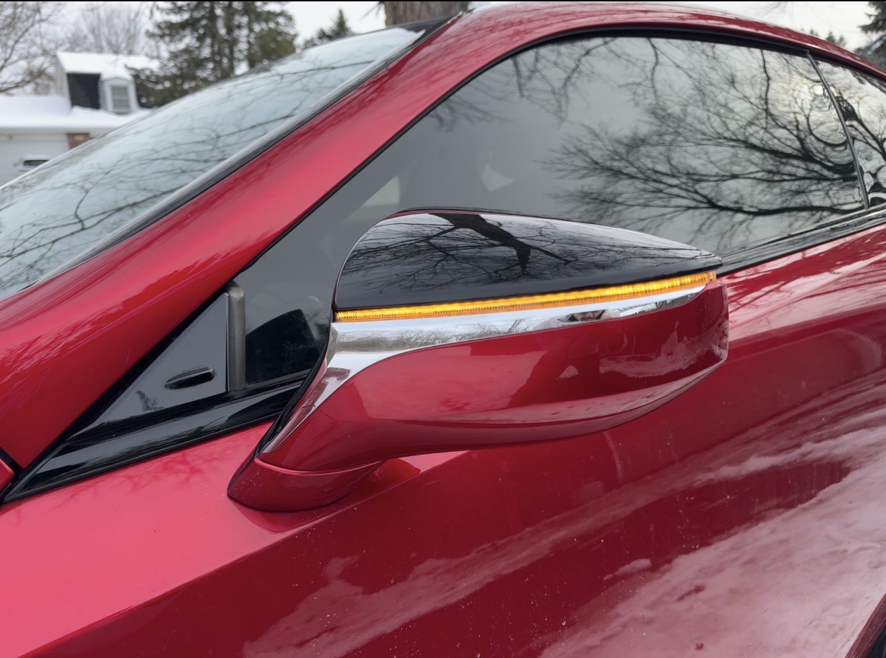 Smoke Lens LED Sequential Blink Side Mirror Lights For Lexus IS ES LS RC LC UX