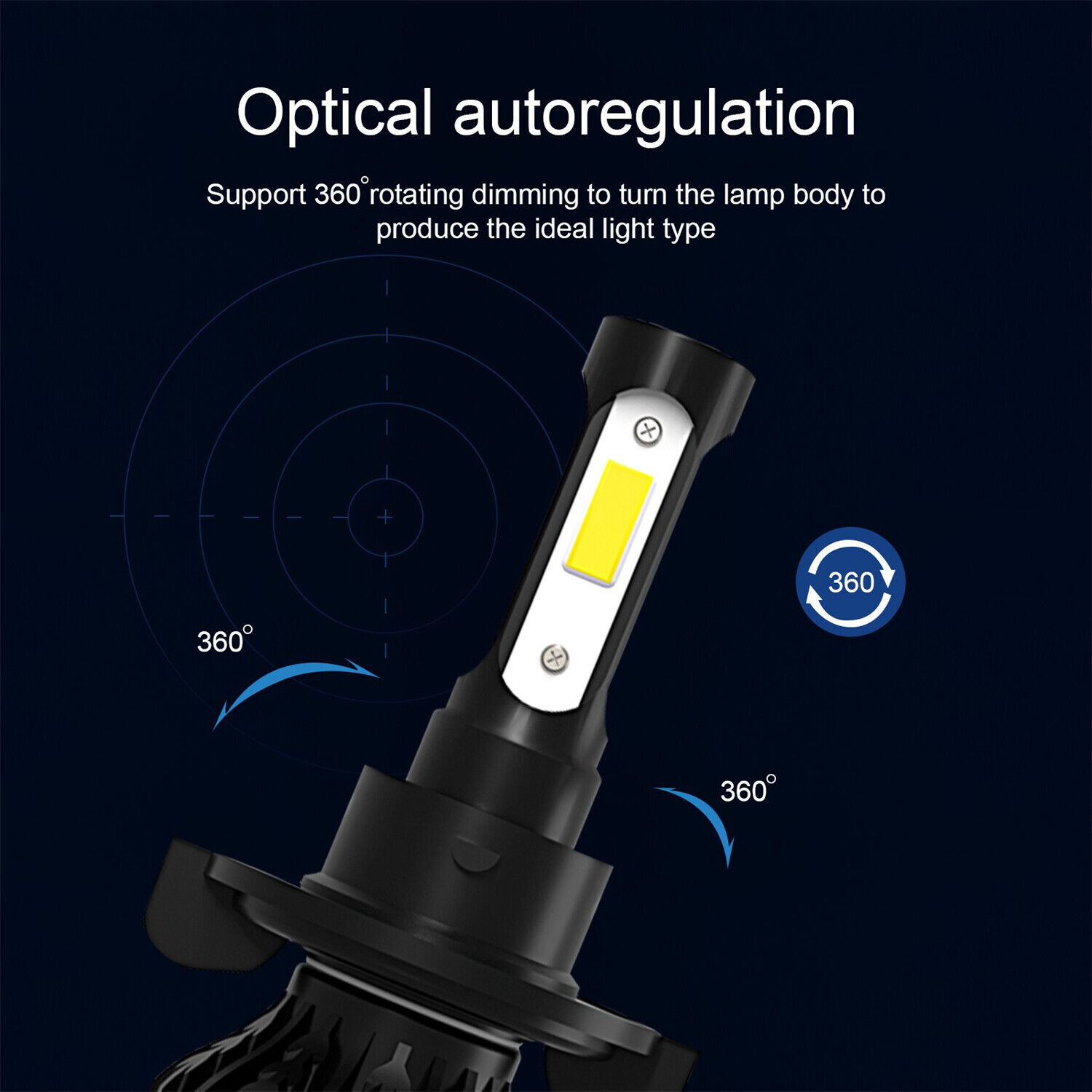Super Bright 9008/H13 LED Headlight Kit For Ford F-150 2004-2014 24000LM 8000K