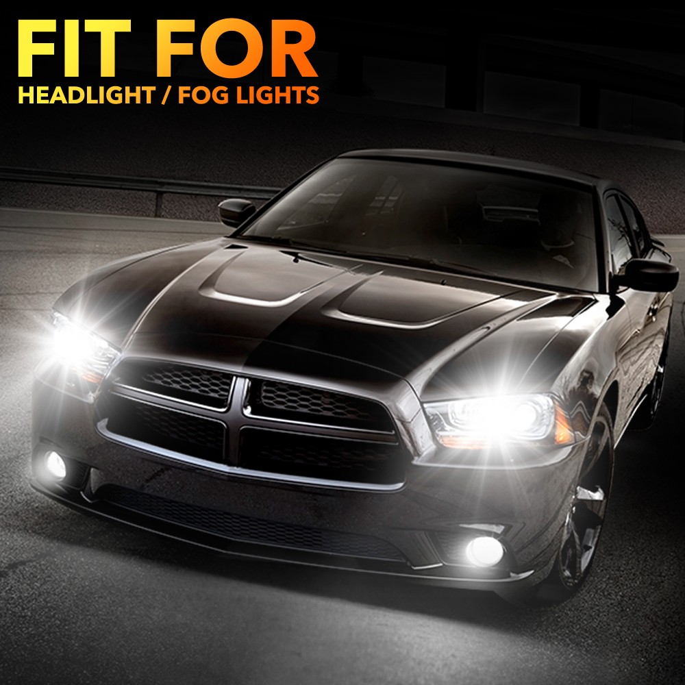 CANBUS 9005 LED Headlight Super Bright Bulbs Kit White 10000LM High/Low Beam HB3
