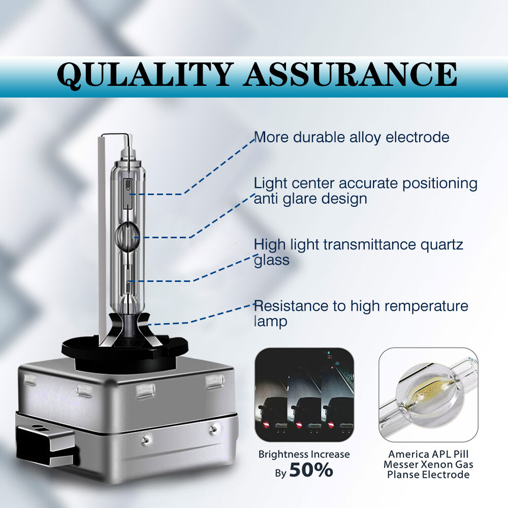 Front HID Headlight Bulb For DODGE CHARGER 2015-2020 Low & High Beam Stock Qty 2