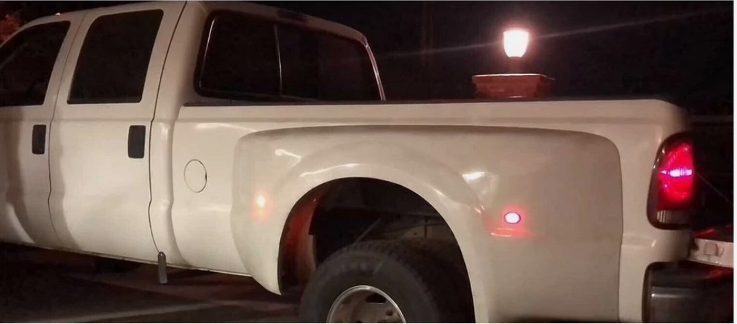 Xtune 4pc LED DUALLY Fender Side Marker Lights CLEAR lens F250/F350/F450/F550