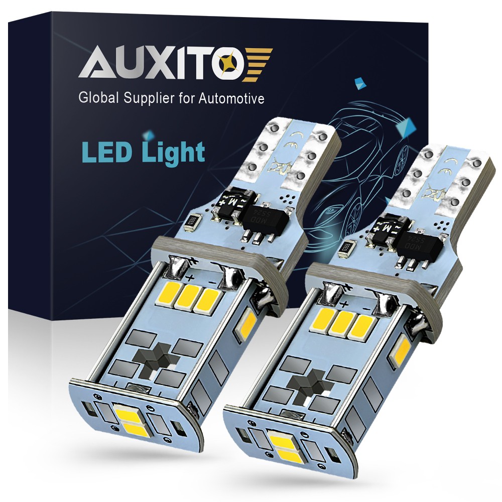 T15 921 912 LED Reverse Backup Light Bulbs W16W Super Bright White 6000K 2-20X