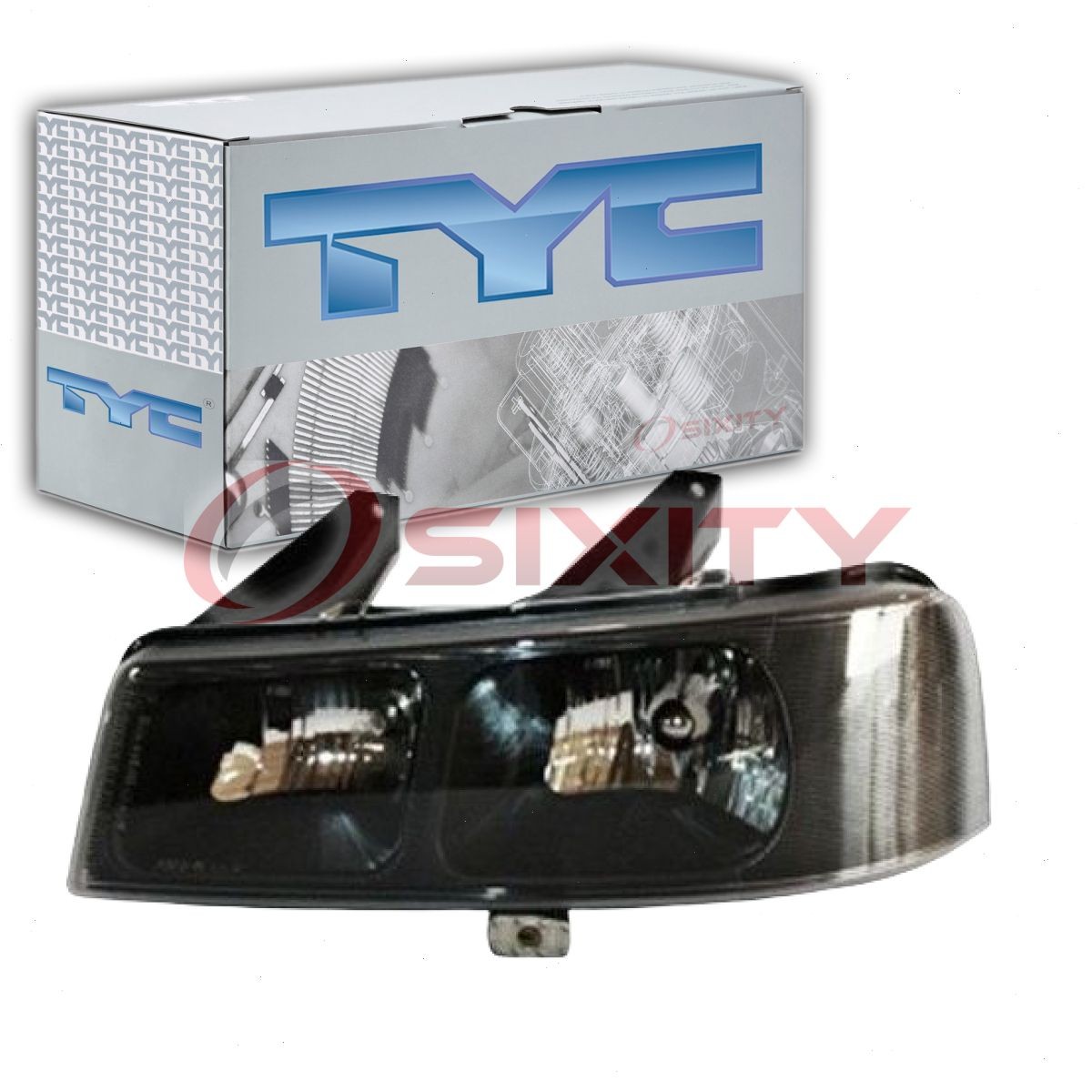 TYC 20-6582-00 Headlight Assembly for GM2502233 15879433 Electrical Lighting sb