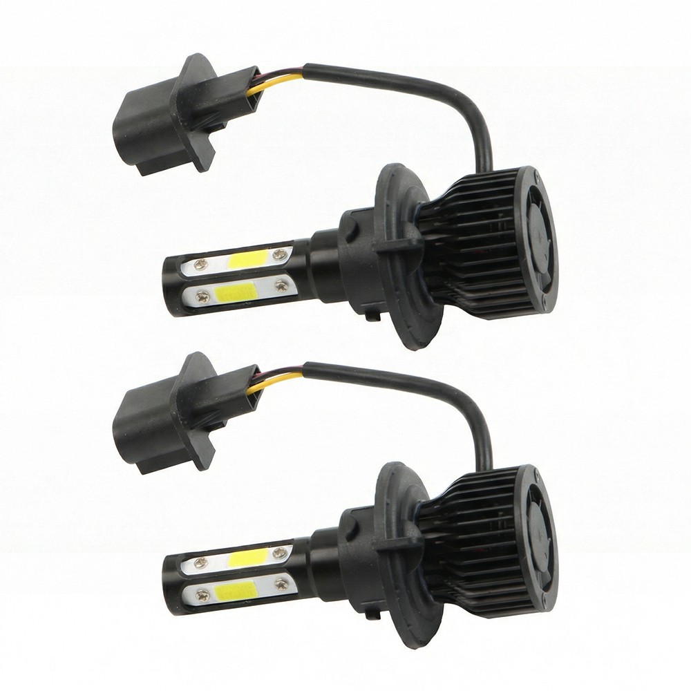 For Ford F250 F350 F450 2005-2019 6x White LED Headlight Hi/Lo+Fog Light Bulbs