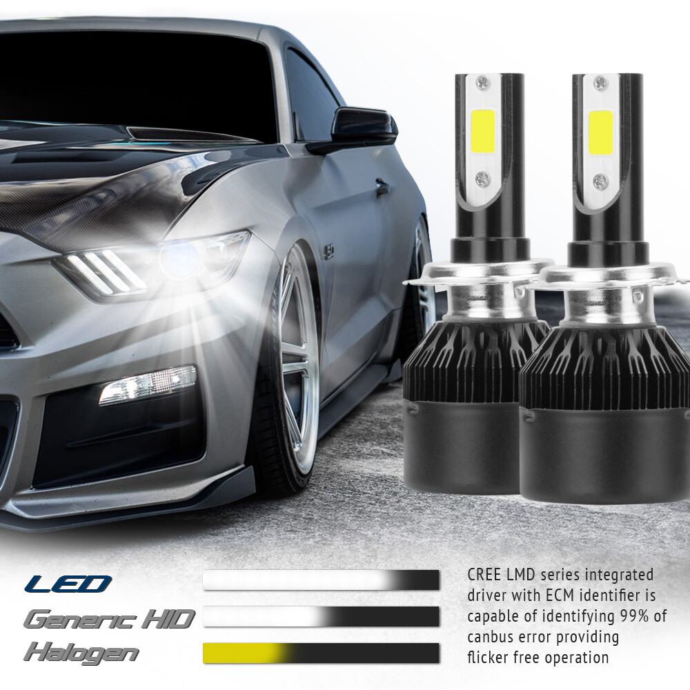 XENTEC LED HID Headlight Conversion kit H7 6000K for BMW 328d 2014-2016